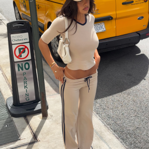 SHANICE LOUNGE PANT - SAND